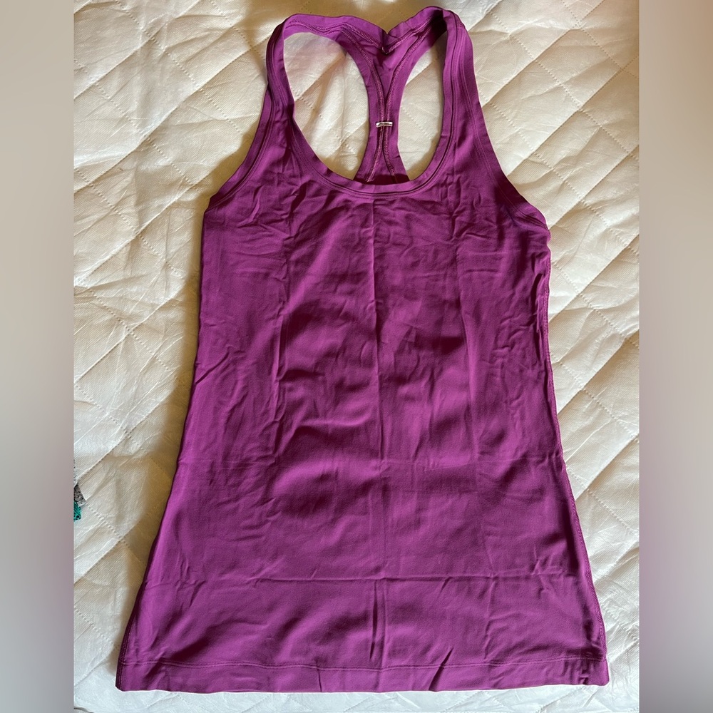 Lululemon Women's Purple Racerback Tank Top